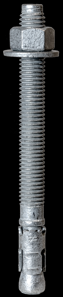 Strong-Bolt® 2 — 1/2 in. x 5-1/2 in. Mechanically Galvanized Wedge Anchor (25-Qty)