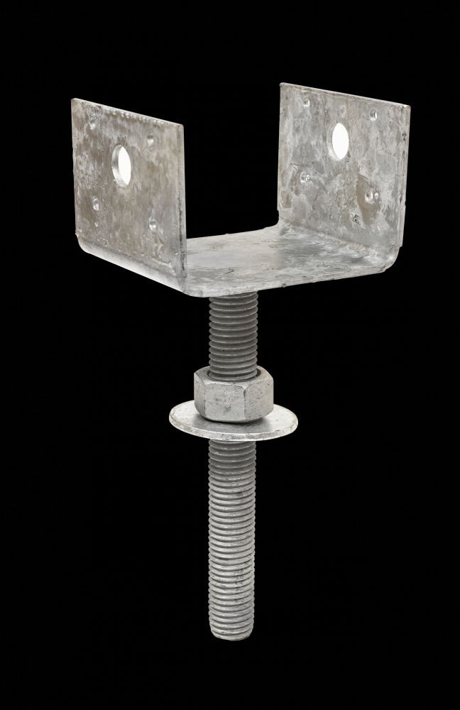EPB Hot-Dip Galvanized Pier-Block Elevated Post Base for 4x4