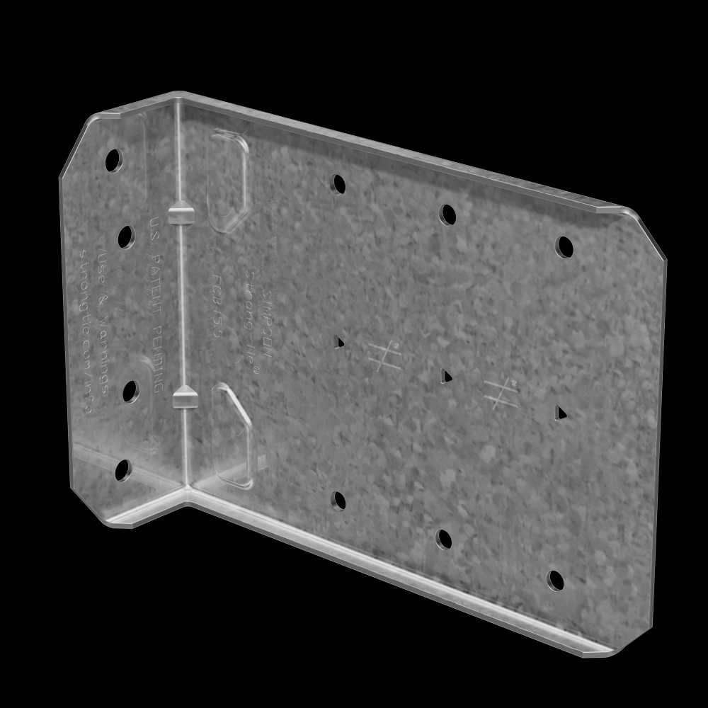 FCB 5-1/2 in. Bypass Framing Fixed-Clip Connector (25-Qty)