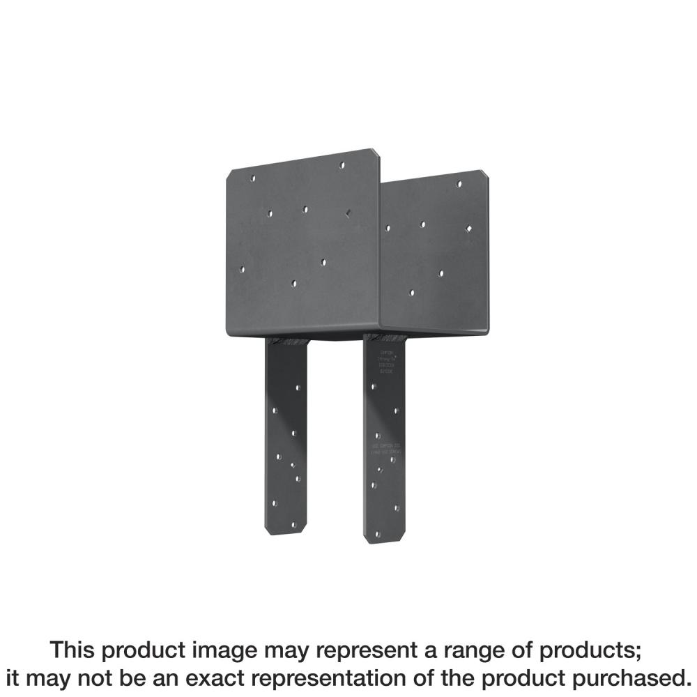 ECCQ End Column Cap for 6-3/4 in. Beam, 6x Post, with Strong-Drive® SDS Screws