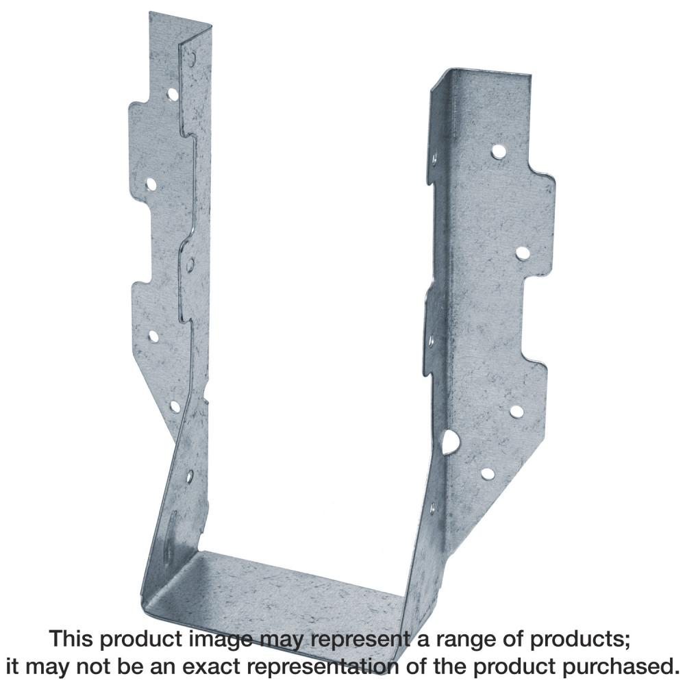 LUL Galvanized Light Face-Mount Joist Hanger for Double 2x8