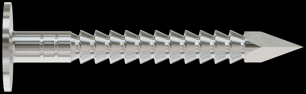 Roofing Nail, Annular Ring Shank - 1-1/4 in. x .131 in. Type 304 Stainless Steel (1 lb.)