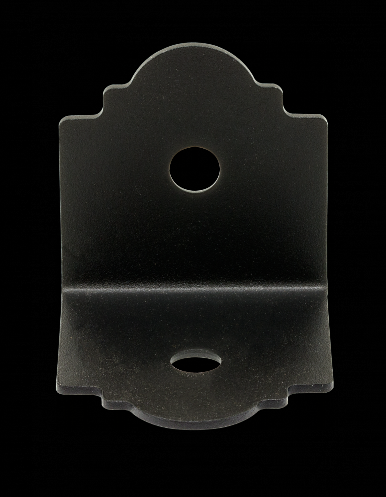 Outdoor Accents® Mission Collection® ZMAX®, Black Powder-Coated 90° Angle for 4x