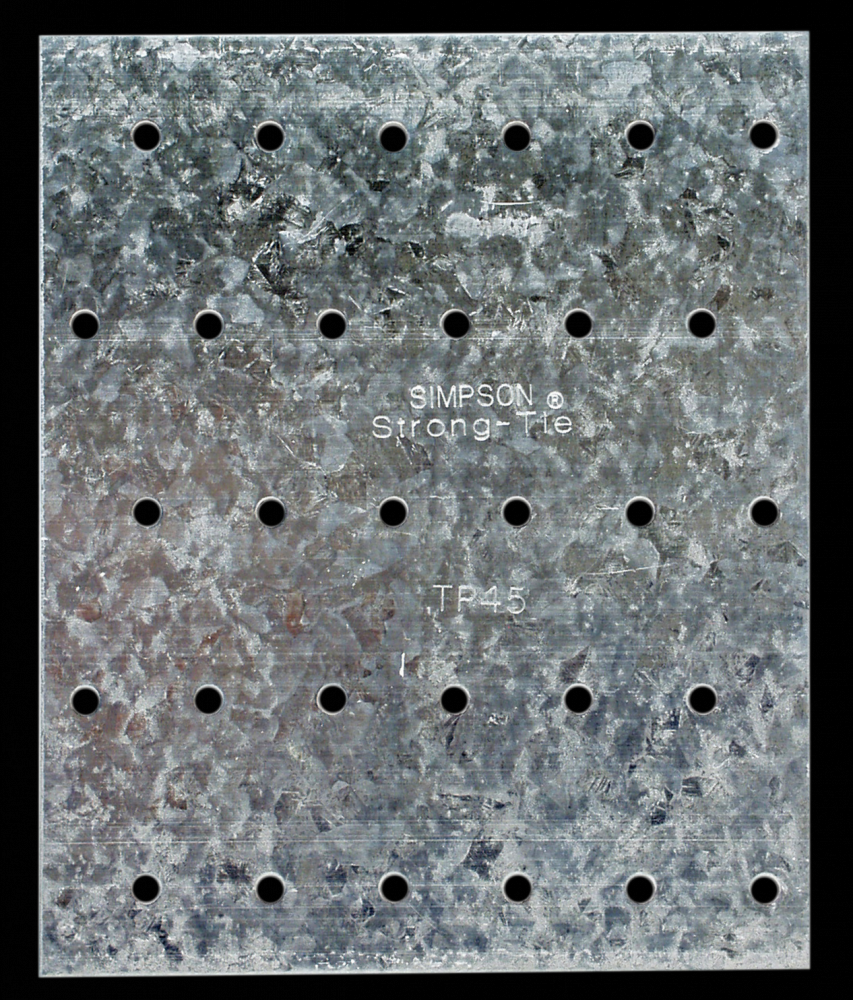 TP 4-1/8 in. x 5 in. 20-Gauge Galvanized Tie Plate