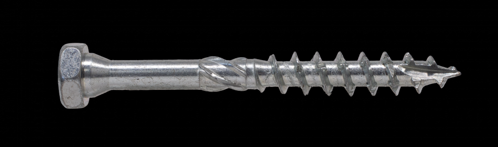 Strong-Drive® SDHR COMBO-HEAD Screw - 0.315 in. x 4 in., Blue Zinc (100-Qty)