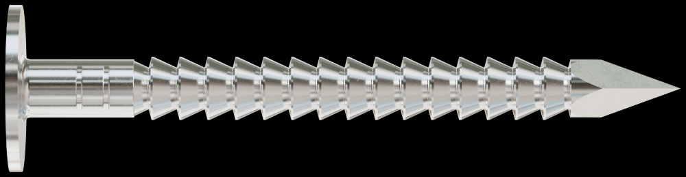 Roofing Nail, Annular Ring Shank - 1-1/2 in. x .131 in. Type 316 Stainless Steel (25 lb.)