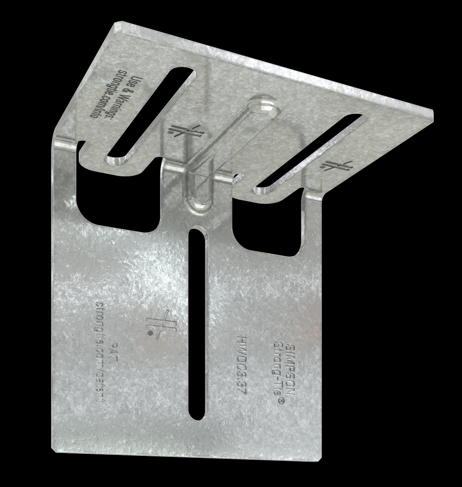HWDC 3-3/8 in. Head-of-Wall Drift-Clip Connector (25-Qty)