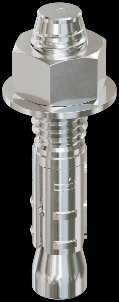 Strong-Bolt® 2 — 1/2 in. x 2-3/4 in. Type 304 Stainless-Steel Wedge Anchor (25-Qty)