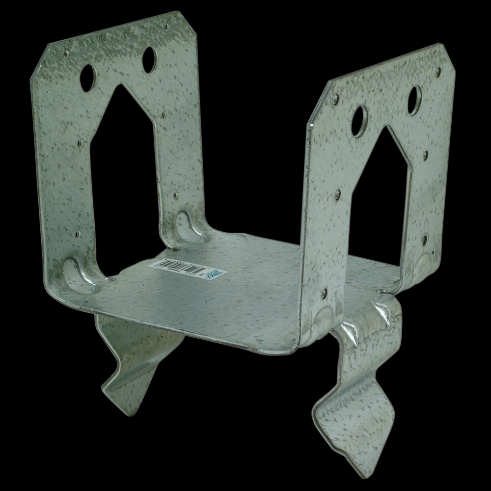 PB ZMAX® Galvanized Non-Standoff Post Base for 6x6
