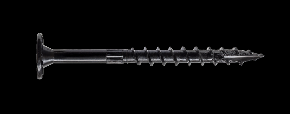 Strong-Drive® SDWS™ TIMBER Screw (Interior) - 0.220 in. x 4 in. E-coat® (250-Qty)