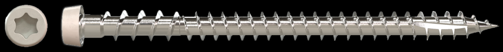Deck-Drive™ DCU COMPOSITE Screw (Collated) — #10 x 2-3/4 in. Type 316, Gray 05 (1000-Qty)