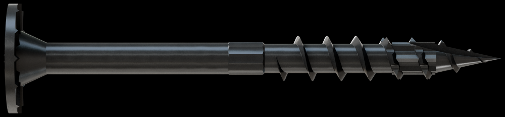 Strong-Drive® SDW™ EWP-PLY Screw - .220 in. x 3-3/8 in. T40 6-Lobe, E-coat® (250-Qty)
