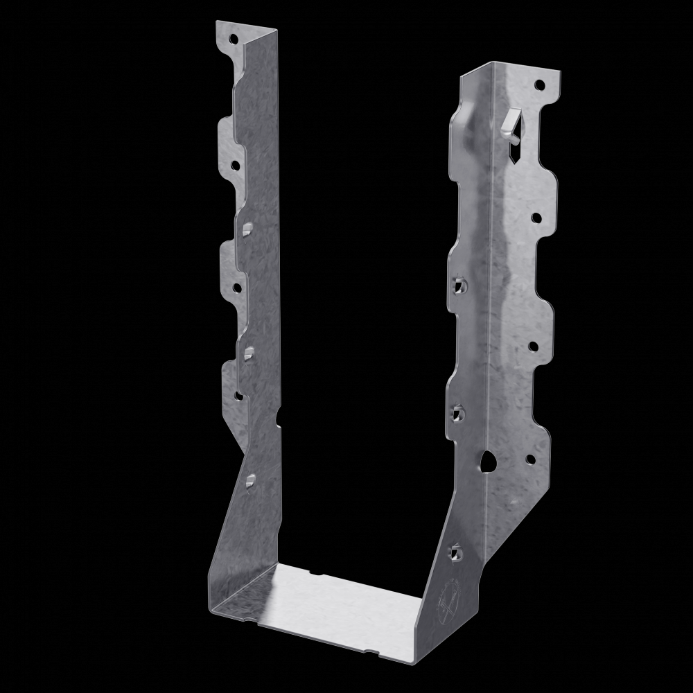 LUS Galvanized Face-Mount Joist Hanger for 4x10