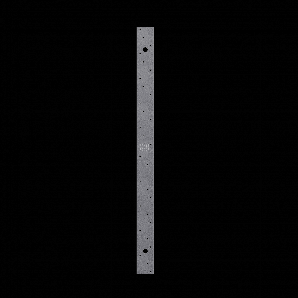 MSTI 72 in. 12-Gauge Galvanized Medium Strap Tie