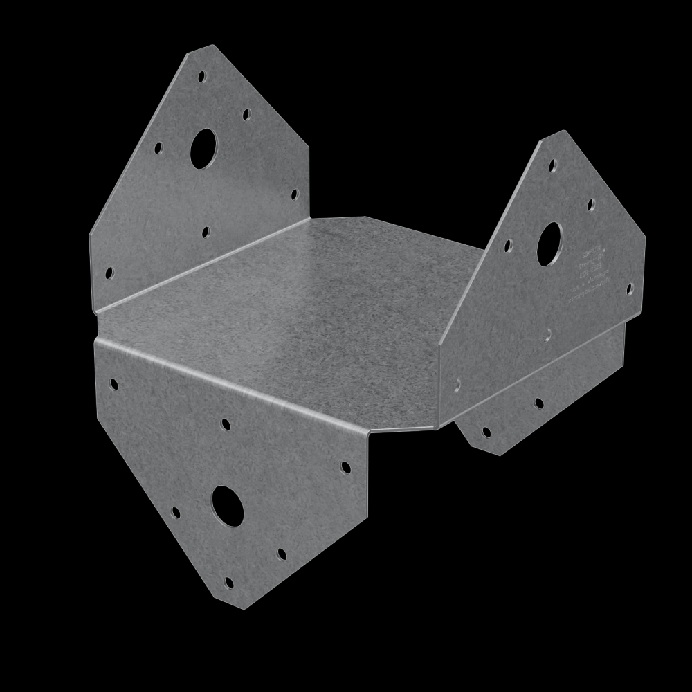 BC ZMAX® Galvanized Post Cap for 6x