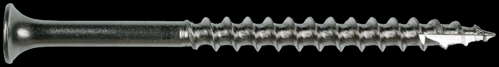 Bugle-Head Wood Screw, 6-Lobe Drive - #10 x 3 in. T-25, Type 316 (5 lb.)