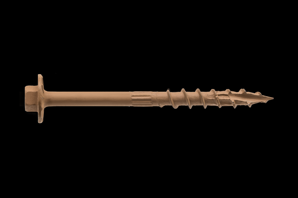 Strong-Drive® SDWH™ TIMBER-HEX Screw - 0.195 in. x 3 in. 5/16 Hex, DB Coating