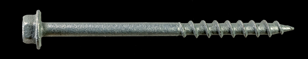 Strong-Drive® SD CONNECTOR Screw - #9 x 2-1/2 in. 1/4-Hex Drive, Mech. Galv. (2000-Qty)