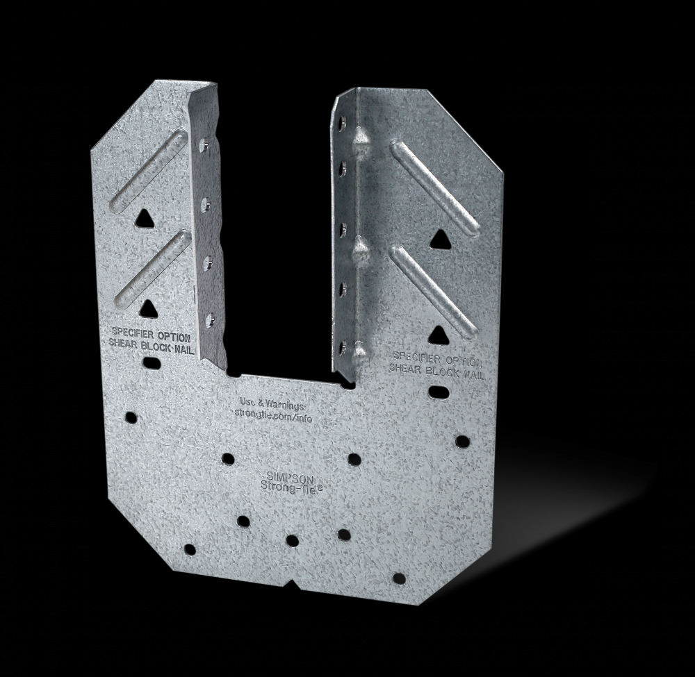 H10A 18-Gauge Stainless Steel Hurricane Tie