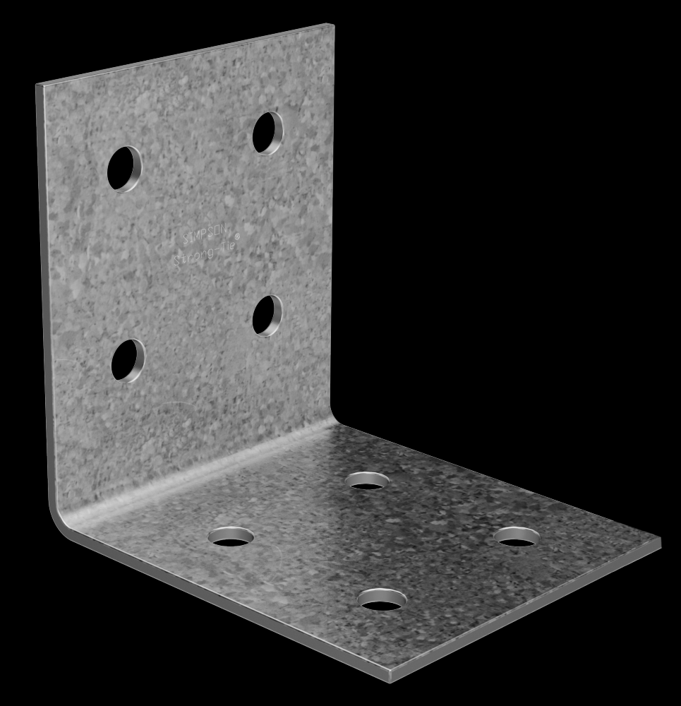 HL 5-3/4 in. x 5 in. Hot-Dip Galvanized Heavy Angle