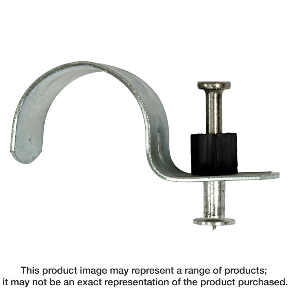 PCCPowder-Actuated Conduit Clip 3/4-in. EMT with 1-in. Pin (50-Qty)