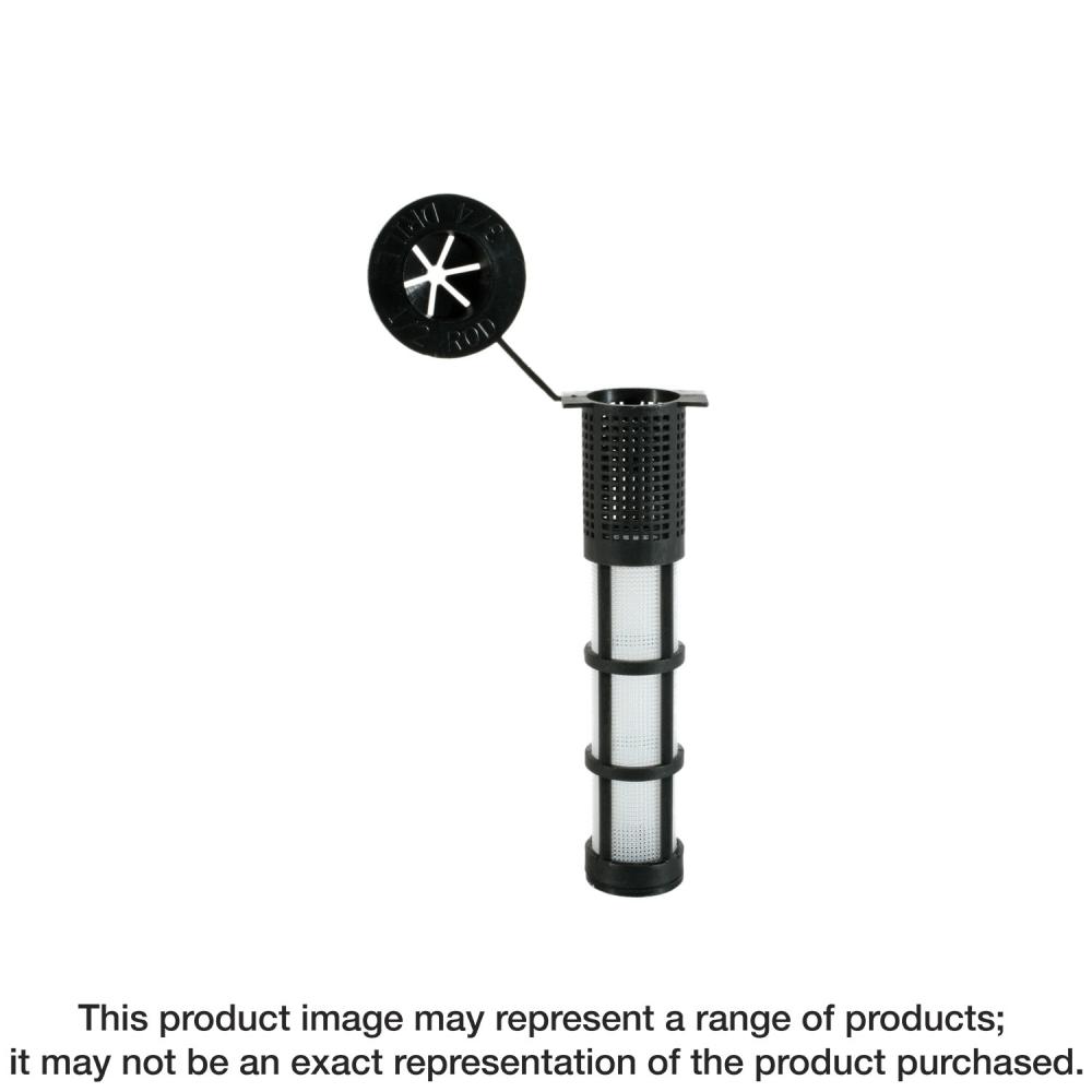 Opti-Mesh 10 in. Acrylic Adhesive Plastic Screen Tube for 3/8 in. Rod for AT-XP