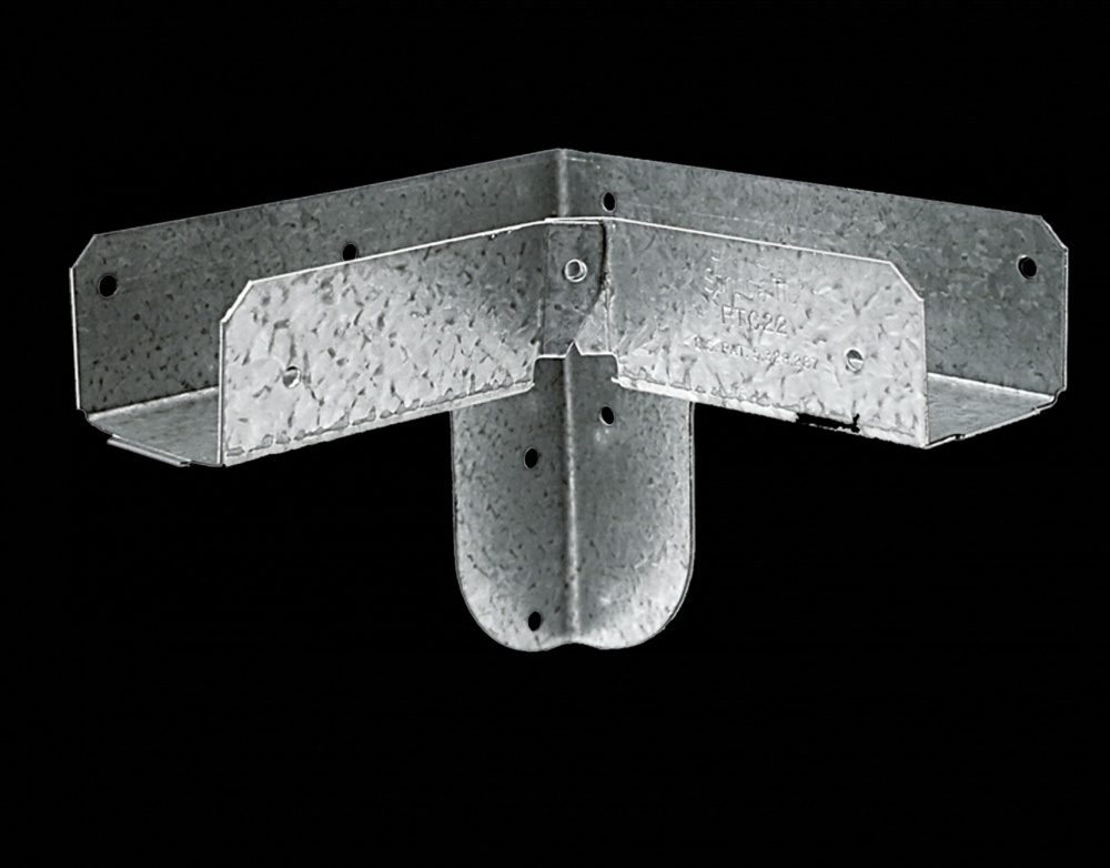 RTC 18-Gauge ZMAX® Galvanized Rigid Tie® Corner for 2x