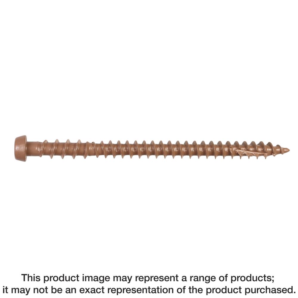 Deck-Drive™ DCU COMPOSITE Screw - #10 x 2-3/4 in. T20, Quik Guard®, Tan 02 (1750-Qty)