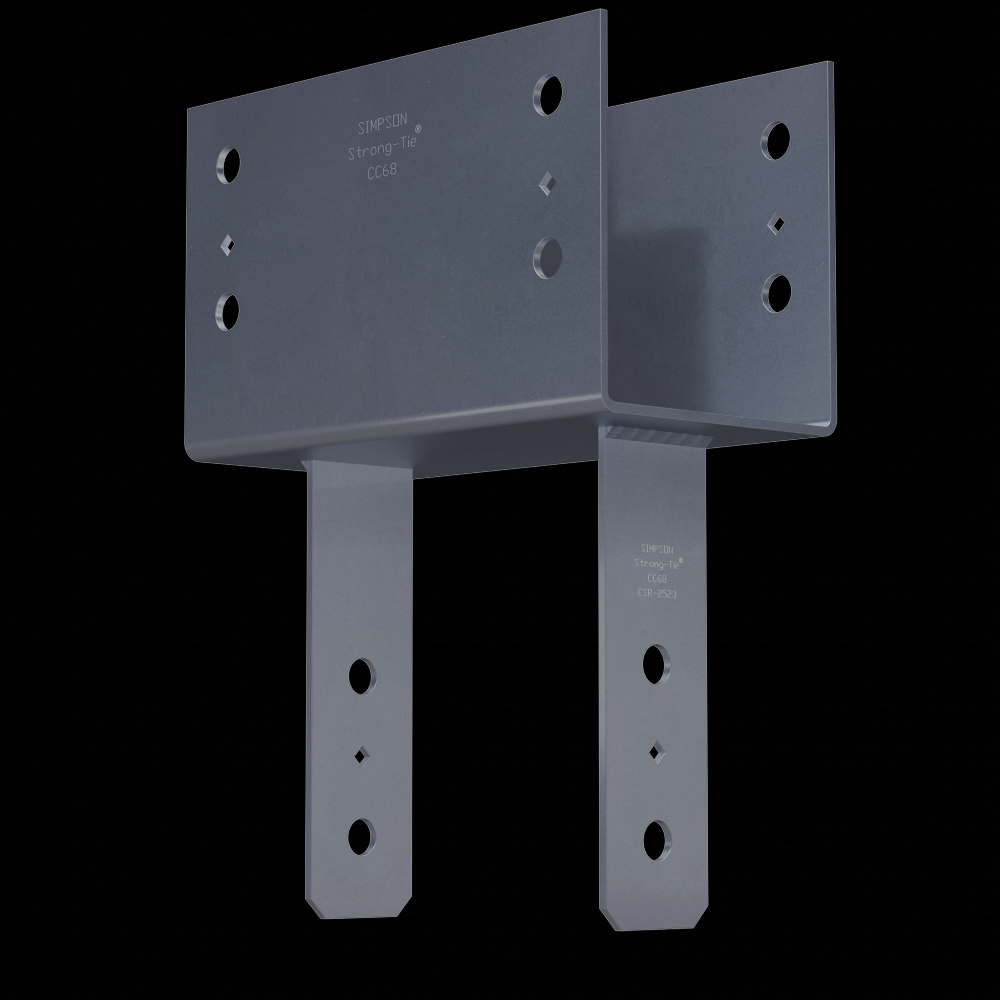 CC Column Cap for 6x Beam, 8x Post