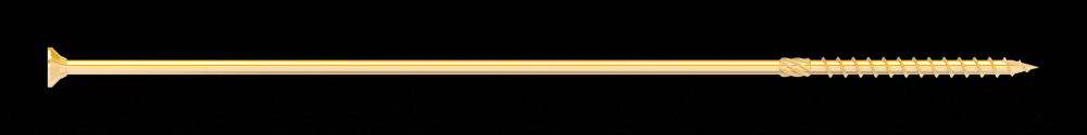 Strong-Drive® SDCP TIMBER-CP Screw - 0.394 in. x 14 in. T40, Yellow Zinc (150-Qty)