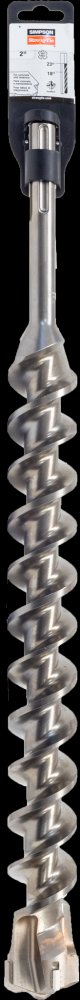 2 in. x 23 in. SDS-max® Shank Quad-Head Drill Bit