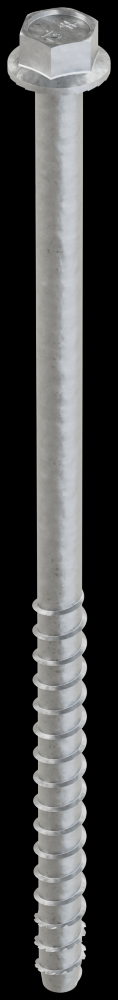 Titen HD® 1/2 in. x 12 in. Mechanically Galvanized Heavy-Duty Screw Anchor (5-Qty)
