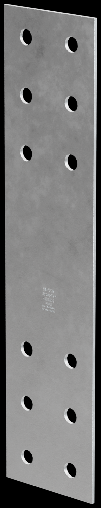 HST 5 in. x 21-1/4 in. 7-Gauge Hot-Dip Galvanized Heavy Strap Tie