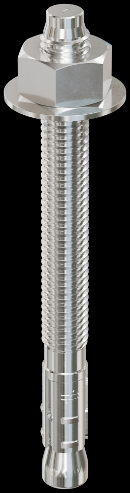 Strong-Bolt® 2 - 1/2 in. x 5-1/2 in. Type 304 Stainless-Steel Wedge Anchor (25-Qty)
