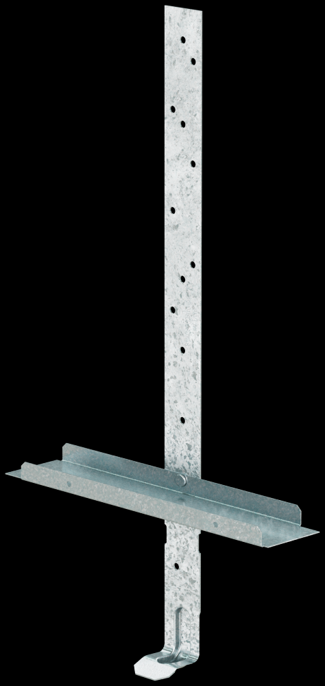 META 16-in. Galvanized Embedded Truss Anchor w/ TSS2 Truss Seat Snap-In