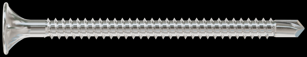 Self-Drilling Fiber-Cement Screw — #8 x 2-1/4 in. #2 Square Drive, Type 410 (2500-Qty)