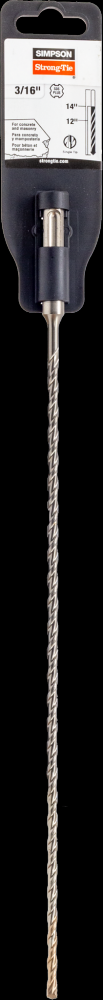 3/16 in. x 14 in. SDS-plus® Shank Drill Bit