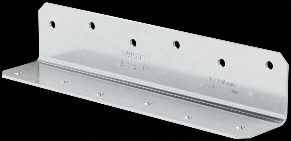 ML 2 in. x 10 in. 12-Gauge Stainless-Steel Medium L Angle