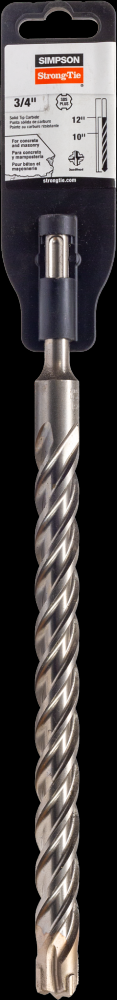 3/4 in. x 12 in. SDS-plus® Quad-Head Shank Drill Bit