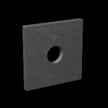 Simpson Strong-Tie BP 1/2-R - BP 2 in. x 2 in. Bearing Plate with 1/2 in. Bolt Dia.