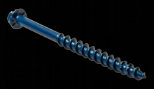 Simpson Strong-Tie TNT18234H - Titen Turbo™ - 3/16 in. x 2-3/4 in. Hex-Head Concrete and Masonry Screw, Blue (100-Qty)