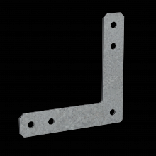 Simpson Strong-Tie 1212HLHDG - HL 12 in. x 12 in. 7-Gauge Hot-Dip Galvanized Heavy L Strap