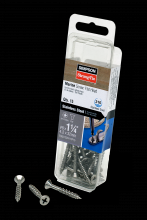 Simpson Strong-Tie T08J125FX-RP15 - Marine Screw, Flat Head - #8 x 1-1/4 in. #2 Phillips Drive, Type 316 (15-Qty)