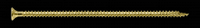 Simpson Strong-Tie SDCF22858 - Strong-Drive® SDCF TIMBER-CF Screw - 0.315 in. x 8-5/8 in. T40, Yellow Zinc (250-Qty)