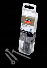 Simpson Strong-Tie T08C225WQ-RP10 - Fiber-Cement Screw - #8 x 2-1/4 in. #2 Square Wafer-Head, Type 316 (10-Qty)