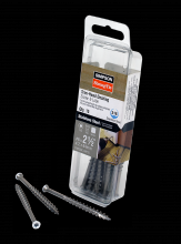 Simpson Strong-Tie T08250FJ-RP15 - Trim-Head Screw, 6-Lobe Drive - #8 x 2-1/2 in. T-15 Type 316, White 01 (15-Qty)