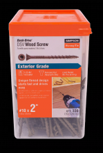 Simpson Strong-Tie DSVT2R330 - Deck-Drive™ DSV WOOD Screw - #10 x 2 in. T25, Flat Head, Quik Guard®, Tan (330-Qty)
