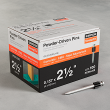 Simpson Strong-Tie PDPA-250 - PDPA .157 in. x 2-1/2 in. Powder-Actuated Pin (100-Qty)