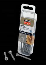 Simpson Strong-Tie T08162WP-RP15 - Deck-Drive™ DWP WOOD SS Screw - #8 x 1-5/8 in. T20, Flat Head, Type 316 (15-Qty)