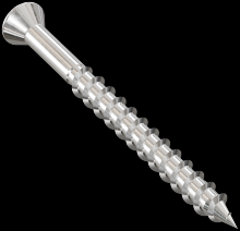 Simpson Strong-Tie SSDTH2S - Trim-Head Screw - Sharp Point (Collated) - #7 x 2-1/2 in. #2 Square Type 305 (1500-Qty)
